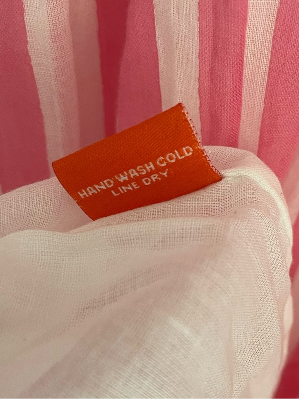 NEW Oliphant Nassau Pink V-Neck Maxi Dress Size XS Striped Coastal Summer.    15 - Picture 9 of 9
